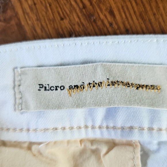 Pilcro and the Letterpress Hyphen Fit‎ No 29 White Cropped Pants - Picture 6 of 11